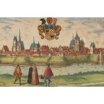 Georg Braun &amp; Franz Hogenberg, Panorama di Legnica, 1618