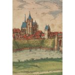 Georg Braun &amp; Franz Hogenberg, Panorama di Legnica, 1618