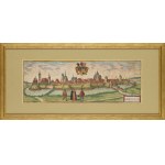 Georg Braun &amp; Franz Hogenberg, Panorama di Legnica, 1618