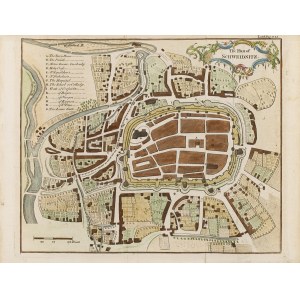 Autor nieznany, Plan Świdnicy (Schweidnitz), 1758