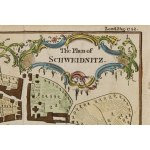 Autor nieznany, Plan Świdnicy (Schweidnitz), 1758