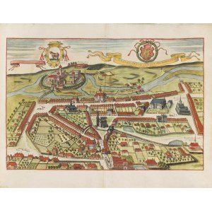 Georg Braun &amp; Franz Hogenberg, Mappa di Lowicz, 1617