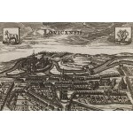 Andreas Cellarius (1596 - 1665), Widok Łowicza, 1658