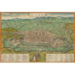 Georg Braun & Franz Hogenberg, Rome ("Roma"), 1574