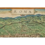Georg Braun & Franz Hogenberg, Rome ("Roma"), 1574