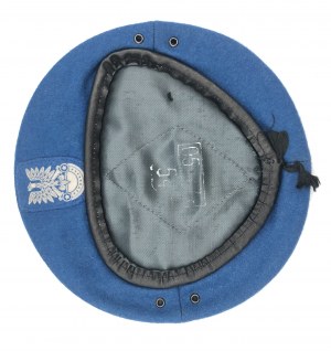 PRIVATE BERET OF THE 7TH LUSATIAN LANDING DIVISION