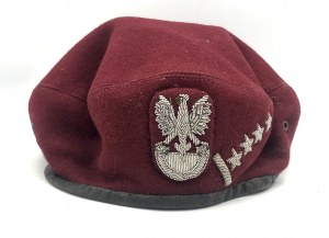 OFFICER'S BERET OF THE 6TH POMERANIAN AIRBORNE DIVISION