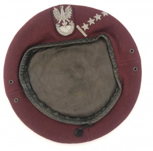 OFFICER'S BERET OF THE 6TH POMERANIAN AIRBORNE DIVISION