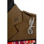 UNIFORME DI USCITA DEL TENENTE COLONNELLO DELLA COMMISSIONE INTERNAZIONALE DI CONTROLLO E SORVEGLIANZA CON GAGLIARDETTO COMMEMORATIVO ICCS