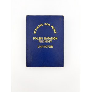 DISTINTIVO COMMEMORATIVO DEL BATTAGLIONE POLACCO SOTTO L'UNPROFOR