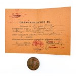 SET SERVICE TO POLAND. 20 BRIGADE ,,SP Set of badges and ID cards