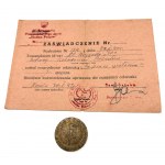 SET SERVICE TO POLAND. 20 BRIGADE ,,SP Set of badges and ID cards