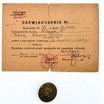 SET SERVICE TO POLAND. 20 BRIGADE ,,SP Set of badges and ID cards