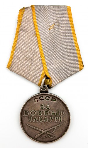 SOVIET MEDAL FOR WARTIME COMBAT MERITS