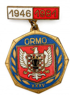 BADGE ORMO - POZNAŃ