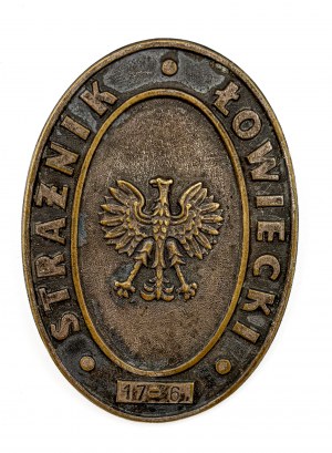 HUNTING WARDEN BADGES PRL PERIOD