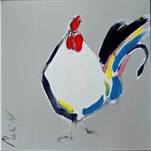 Anna Moon, White Rooster/2025