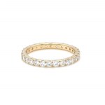ETERNITY RING IN YELLOW GOLD 1.34 GR NATURAL DIAMONDS - RNGDI