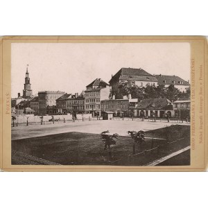 Poznań - Gród Przemysława i Plac Sapieżyński, ok. 1900.