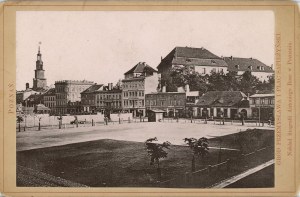 Poznań - Gród Przemysław and Sapieżyński Square, ca. 1900.