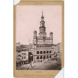 Poznań - Ratusz, ok. 1900.