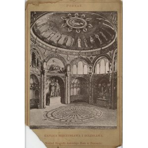 Poznań - Kaplica Mieczysława i Bolesława, ok. 1900.