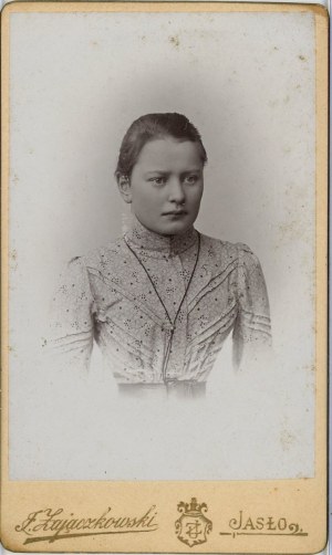 Jaslo, Zajączkowski J. - Woman, ca. 1890.