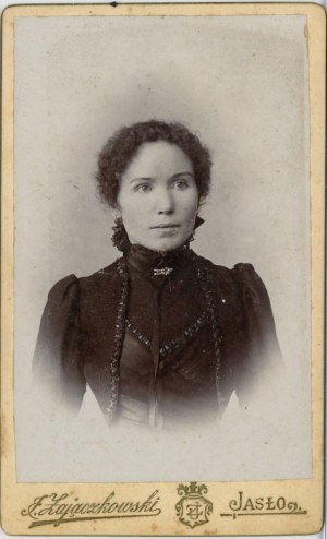 Jaslo, Zajączkowski J. - Woman, ca. 1890.