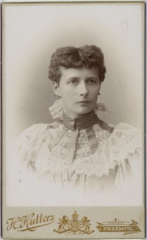 Przemyśl, Hutter H. - Woman, ca. 1895.