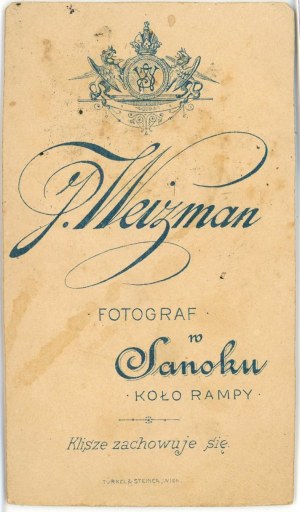 Sanok, Weizman J. - Woman, ca. 1890.