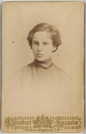 Krakow, Szubert A. - Young man, ca. 1890.