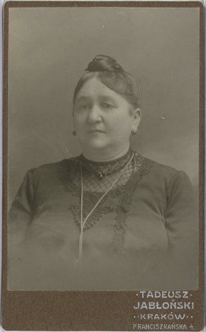 Krakow, Jablonski T. - Woman, ca. 1900.