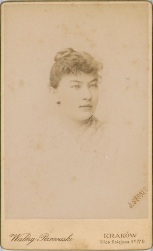 Kraków, [Rzewuski W.], Sebald J. - Woman, ca. 1887.
