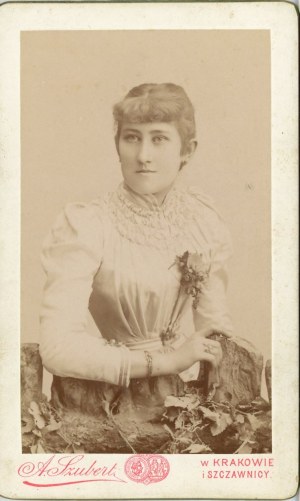 Krakow, Szczwanica, Szubert A. - Woman, ca. 1890.