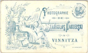 Vineyard, Nakielski St. - Woman, ca. 1890.