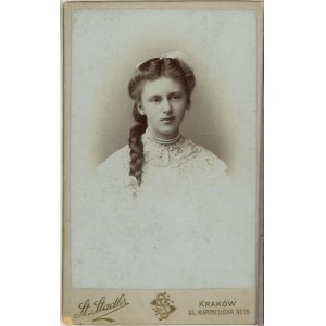 Kraków, Stadler St. - Kobieta, ok. 1900.