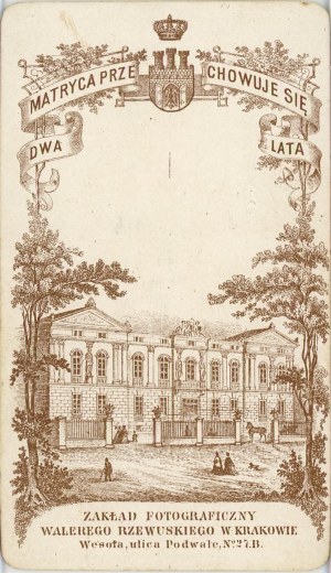 Krakow, Rzewuski W. - Male, ca. 1875.