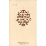 Kraków, Kuczyński - Mężczyzna, ok. 1900.