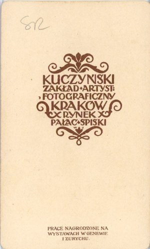 Krakow, Kuczynski - Male, ca. 1900.
