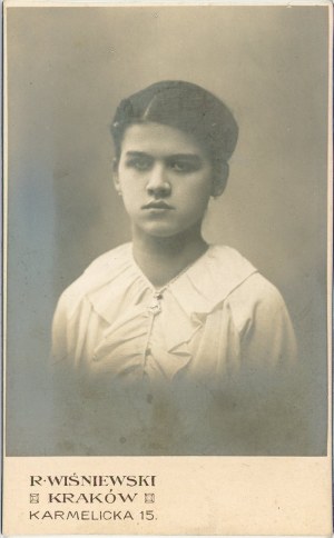Krakow, Wisniewski R. - Woman, ca. 1905.
