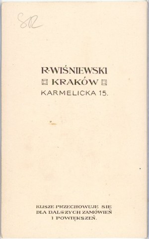 Krakow, Wisniewski R. - Woman, ca. 1905.