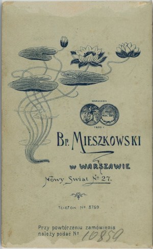 Warsaw, Mieszkowski Br. - Male, ca. 1905.