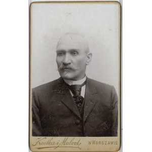 Warszawa, Kostka i Mulert - Mężczyzna, 1904.