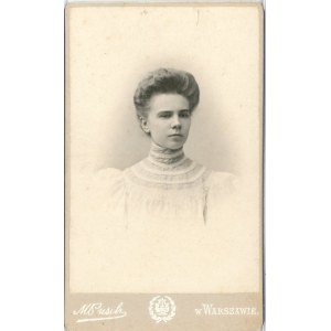 Warszawa, Pusch M. - Kobieta, ok. 1890.