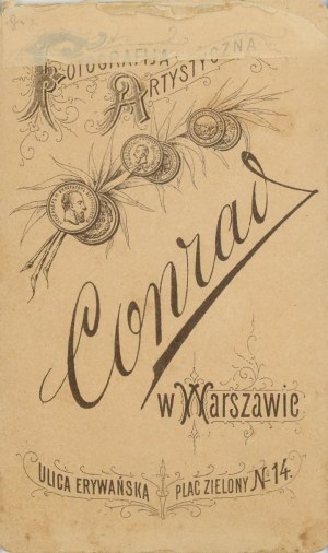 Warsaw, Conrad - Male, ca. 1895.