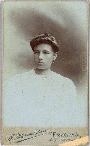 Przemyśl, Mermelsten J. - Woman, ca. 1900.