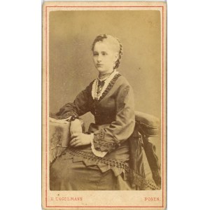 Poznań, Engelmann H. - Kobieta, ok. 1870.
