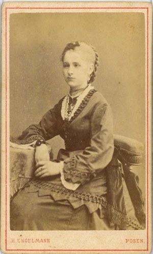 Poznan, Engelmann H. - Woman, ca. 1870.