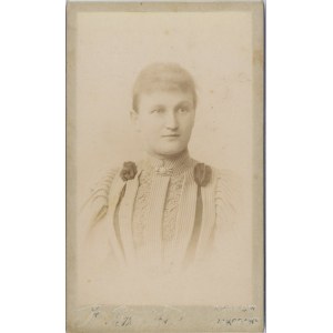 Kraków, Bizański St. - Kobieta, ok. 1880.