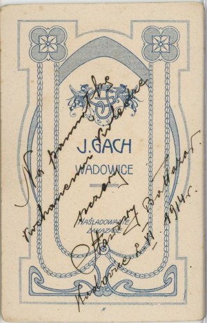 Wadowice, Gach J. - Junior High School Student, 1914.